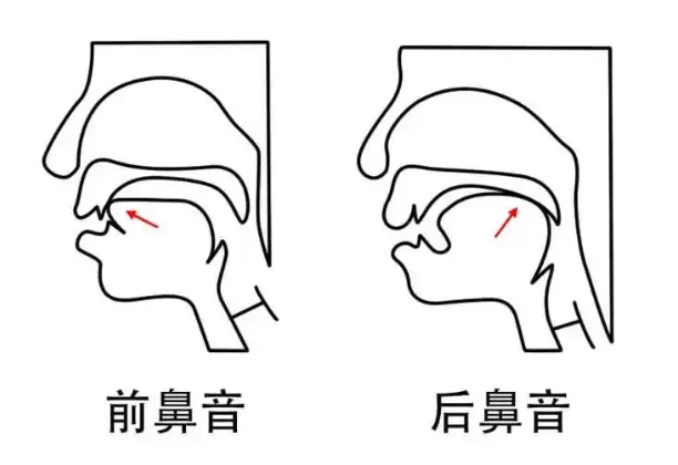 中国語発音　前鼻音「n」後鼻音「ng」